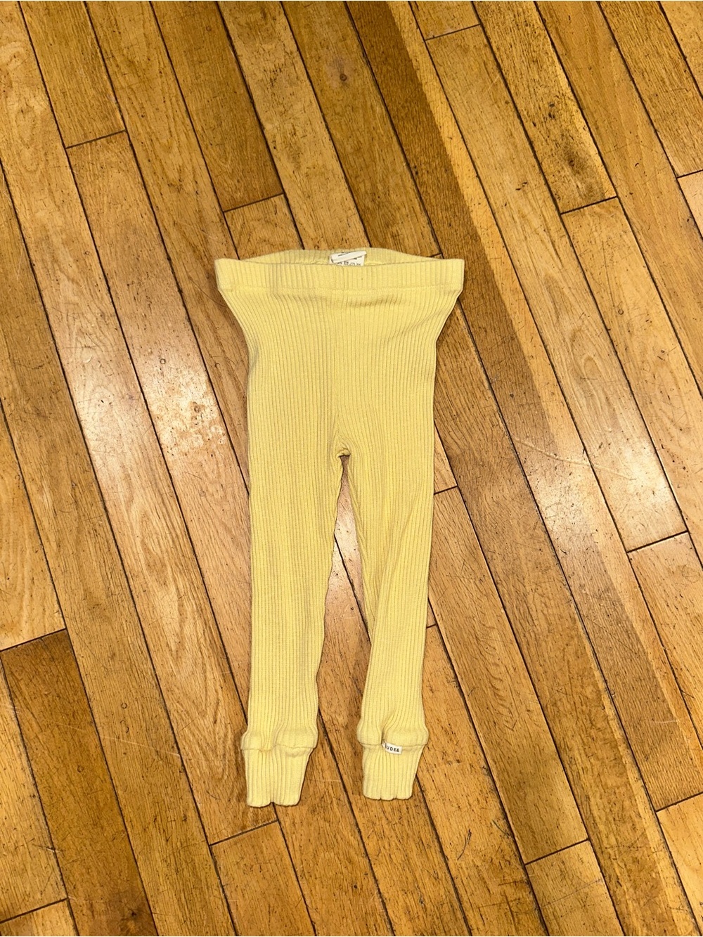 Baby Unisex Claude & Co ribbed leggings bottoms